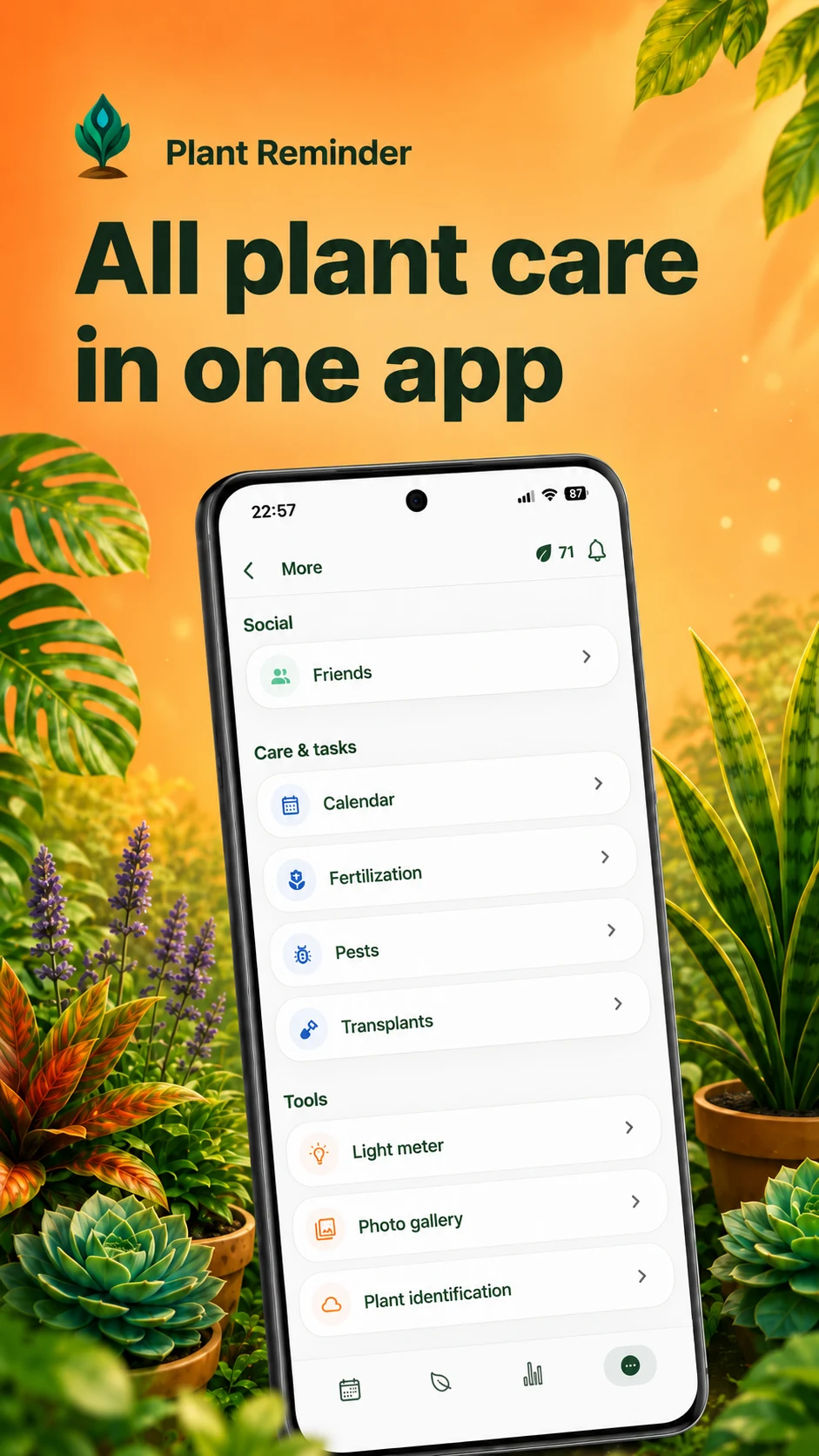Plant Reminder & Identifier screenshot